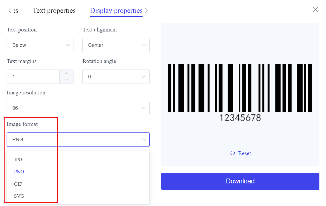 customize the linear barcode.png