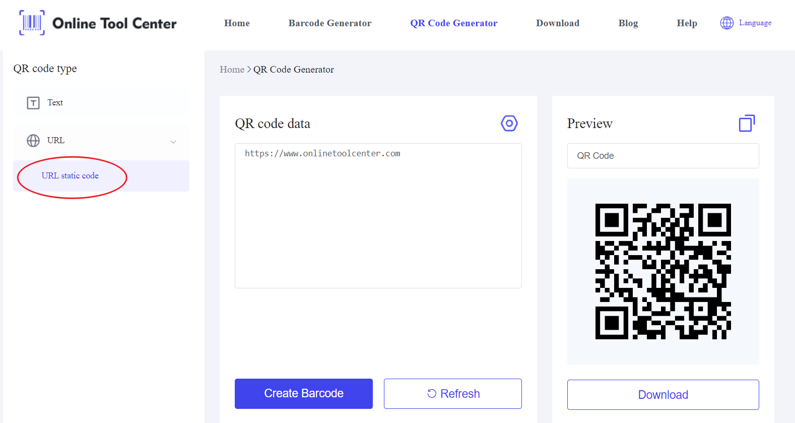 static QR code generator.png