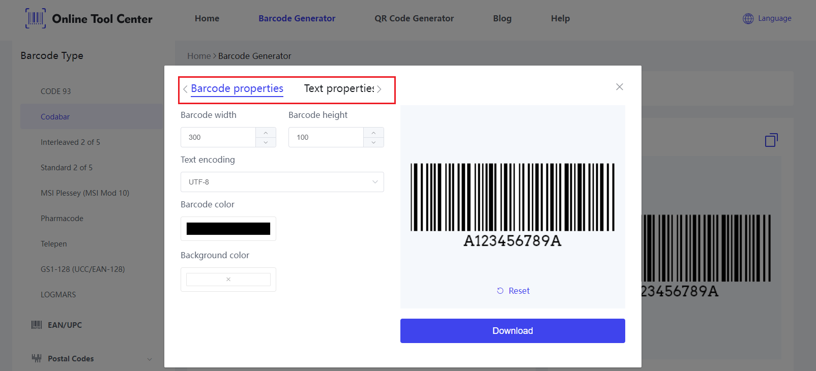 Personalizo Codabar Barcode.png