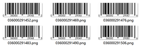 bulk generate upc a shumica gjenerojnë upc a