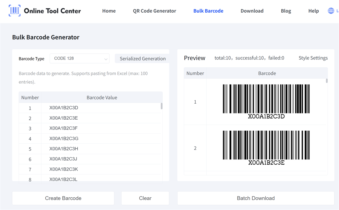 bulk fnsku barcodes kodet barcode fnsku të mëdha