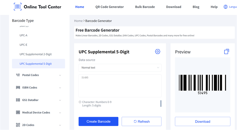 erate UPC shtes&euml; 5 shifra