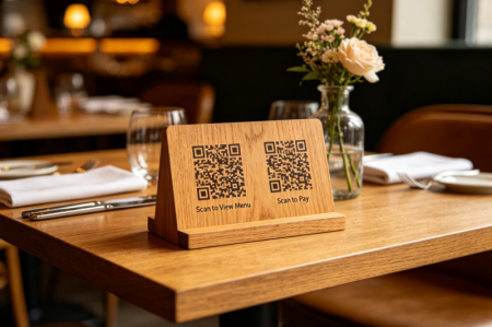 kode t&euml; dyfisht&euml; qr n&euml; restorant