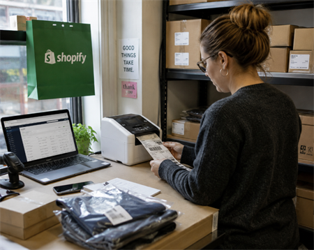print barcode labels for shopify