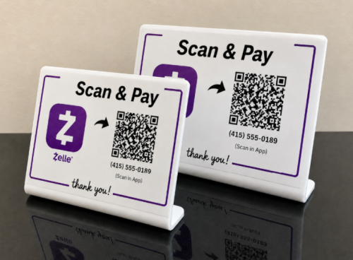 zelle qr code payment