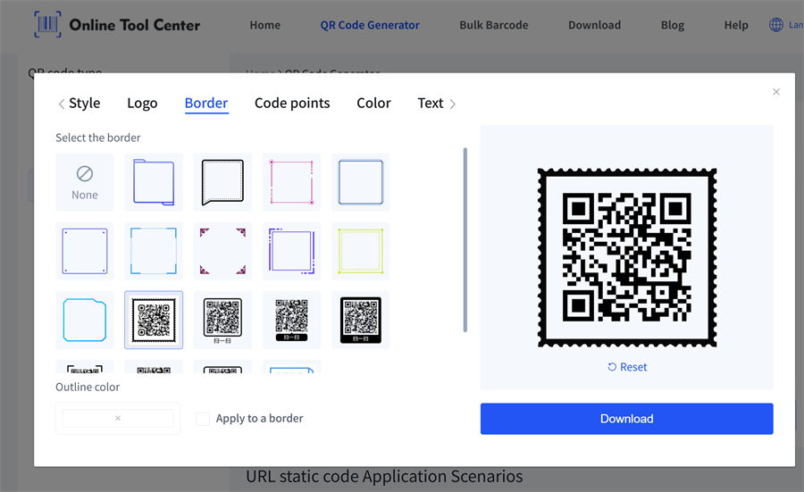 shto korniz&euml; p&euml;r kodin qr