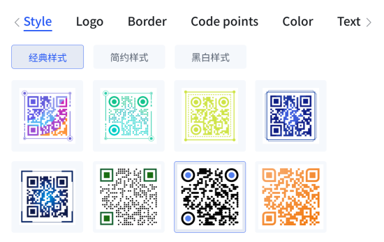 stilet e kodit qr