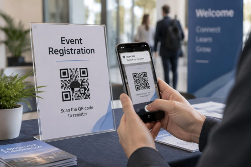 QR Code for Registratio Kodi QR për regjistrimin